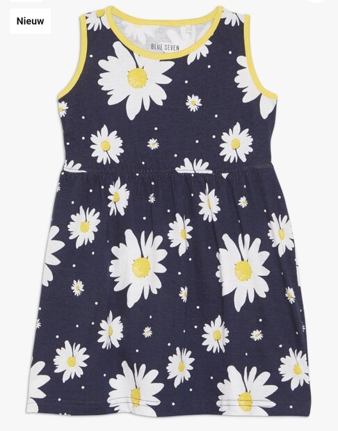 Blue Seven Jurk Meisjes Donkerblauw