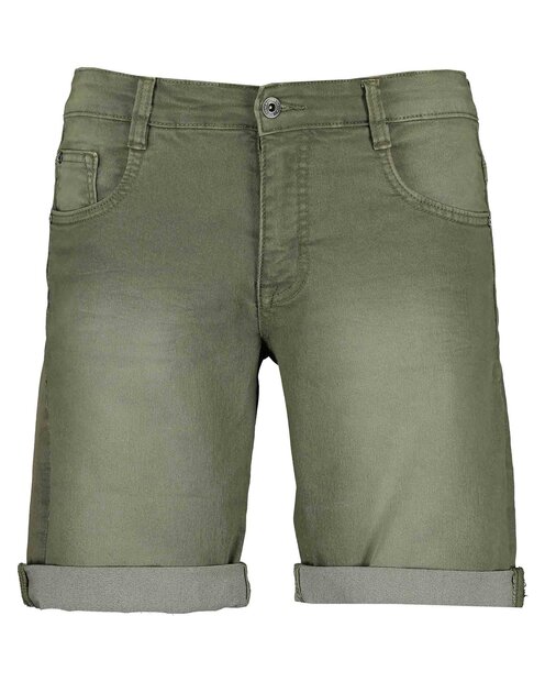 Blue Seven Heren Bermuda Olijfgroen