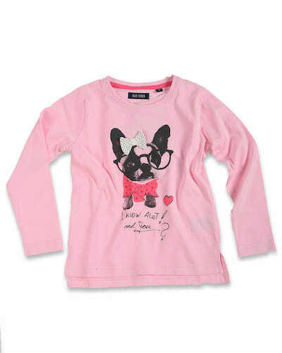 Blue Seven Shirt Meisjes Roze, maat 98