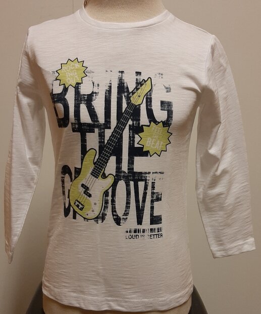 Blue Seven Shirt Jongens Wit