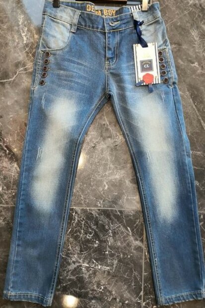 Chilong Jeans Jongens Blauw