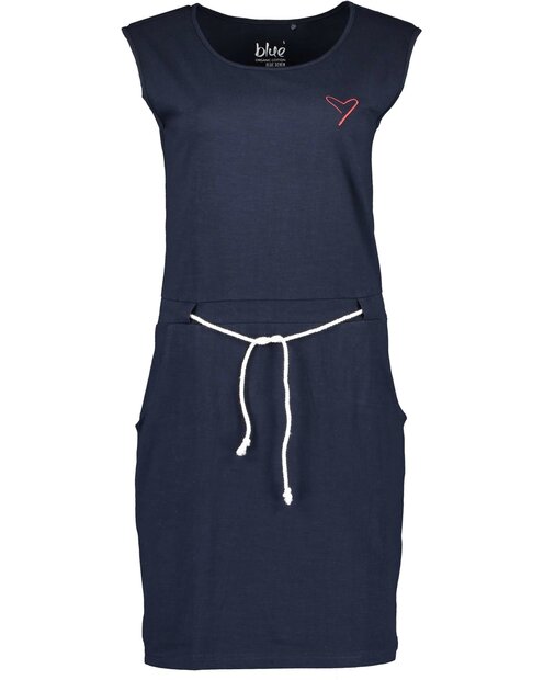 Blue Seven Dames Jurk Donkerblauw