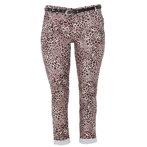 Iz Naiz Broek Dames Panter Roze