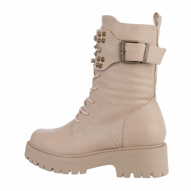 Boots voor Dames Beige, maat 41