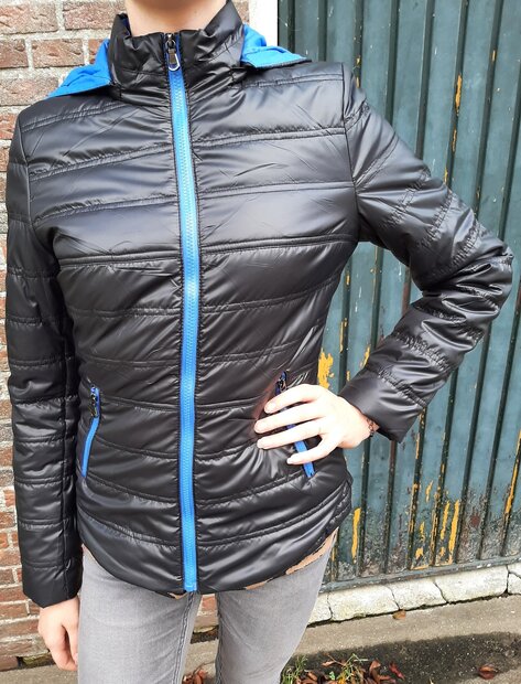 Winterjas Dames Zwart, maat 36