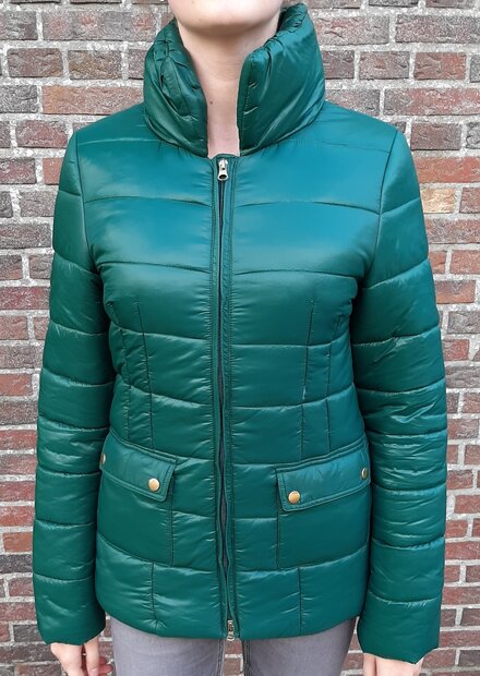 Winterjas Dames Groen, maat 38