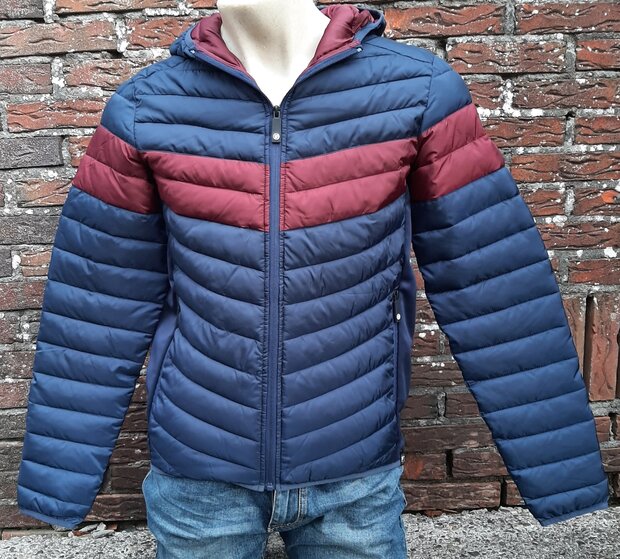 Winterjas Heren Donkerblauw