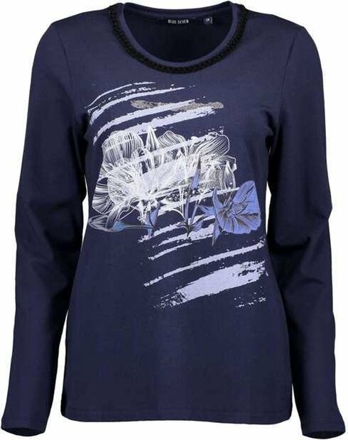 BLUE SEVEN Shirt Donkerblauw