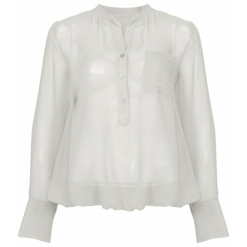 Blouse, Sandy Dames Gebroken Wit, Maat 36/38