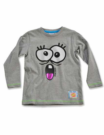 Blue Seven Shirt Jongens Grijs