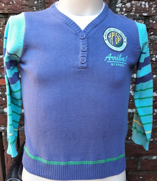 Pullover Jongens Jeansblauw