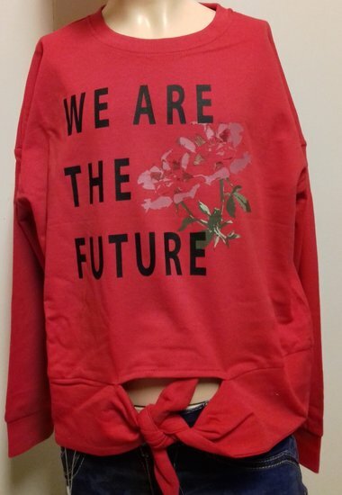 BLUE SEVEN Shirt Meisjes Rood