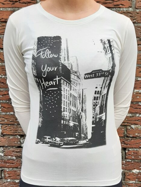 BLUE SEVEN Shirt Meisjes Offwhite