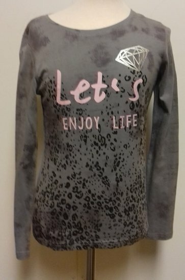 Blue Seven shirt Meisjes Grijs, maat 152