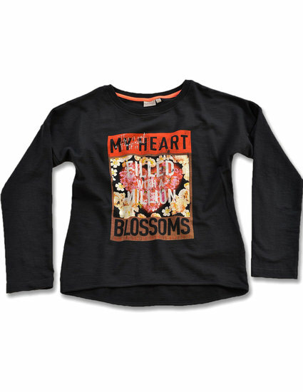 Blue Seven Sweater Meisjes Zwart