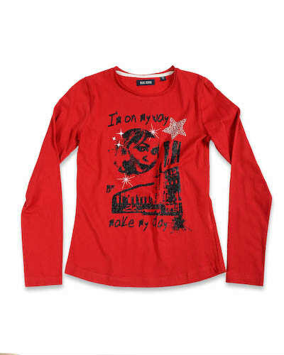 Shirt Meisjes Blue Seven Rood