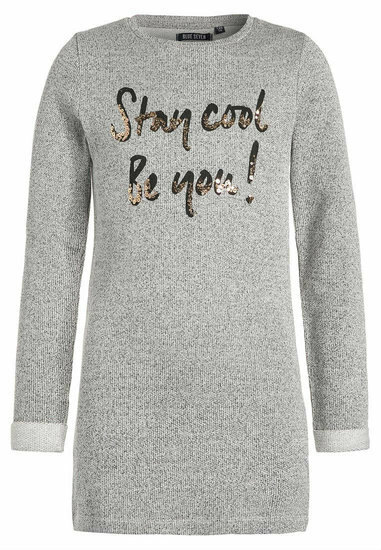 BLUE SEVEN Jurk Grijs