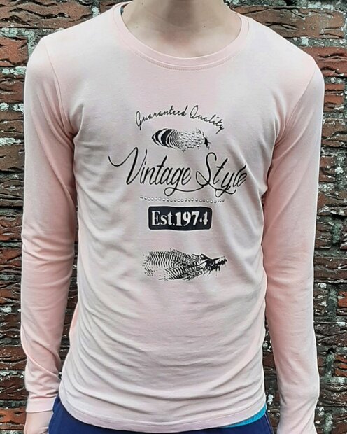 Longsleeve Blue Seven Roze, maat 152