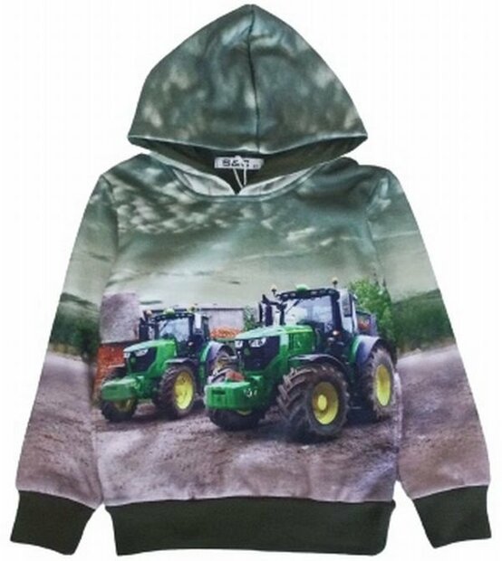 Hoodie / Trui Trekker (JOHN DEERE) Groen