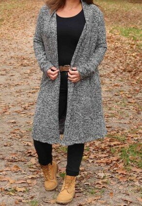 Vest Dames Zwart / Wit