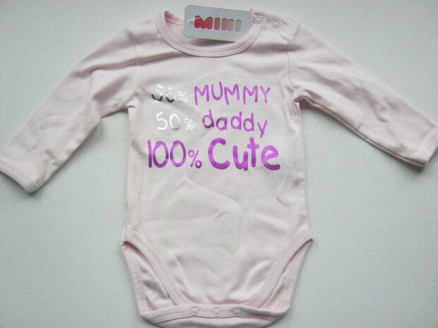 Baby Romper Meisjes Roze