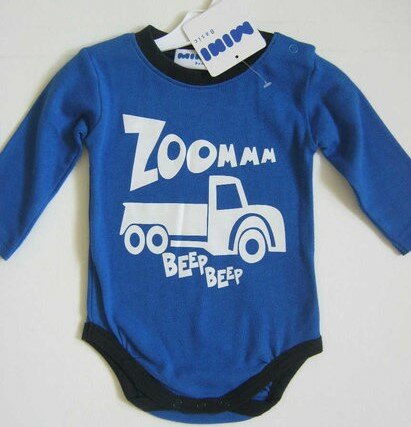 Babyromper Vrachtwagen
