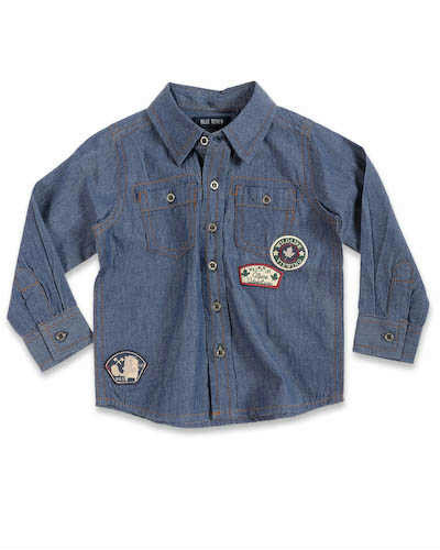 Jeansblouse Blue Seven Jongens, maat 74