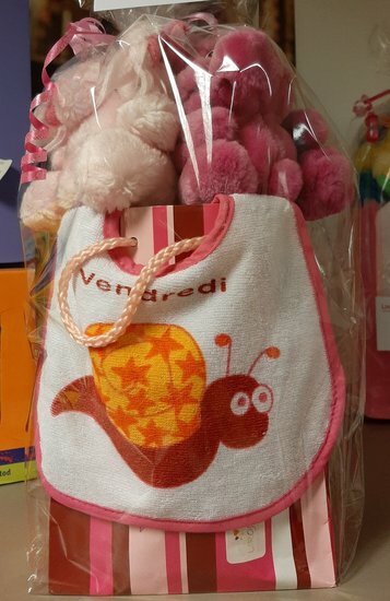 Kraamcadeau Tas Roze