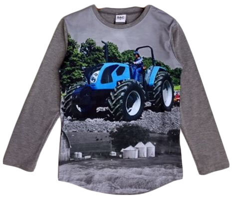 Trekker shirt Jongens Grijs