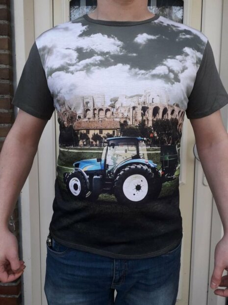 Trekker Tshirt Heren New Holland