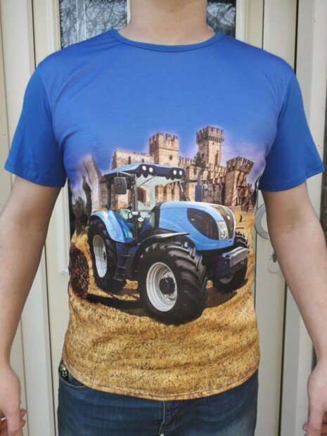 Trekker Tshirt Heren NEW HOLLAND