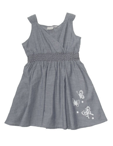 Blue Seven Jurkje Meisjes Jeansblauw