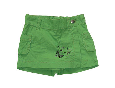 Blue Seven Short Meisjes Groen