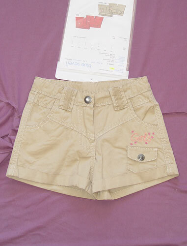 Blue Seven Short Meisjes Camel
