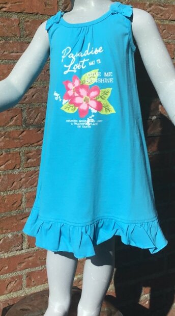 Blue Seven Jurkje Meisjes Blauw