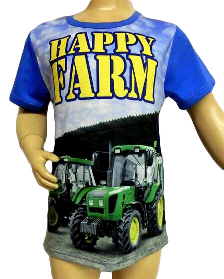 TShirt Trekker JOHN DEERE Jongens Blauw