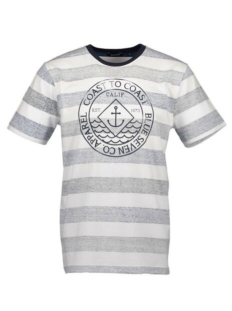 Blue Seven Tshirt Heren Donkerblauw