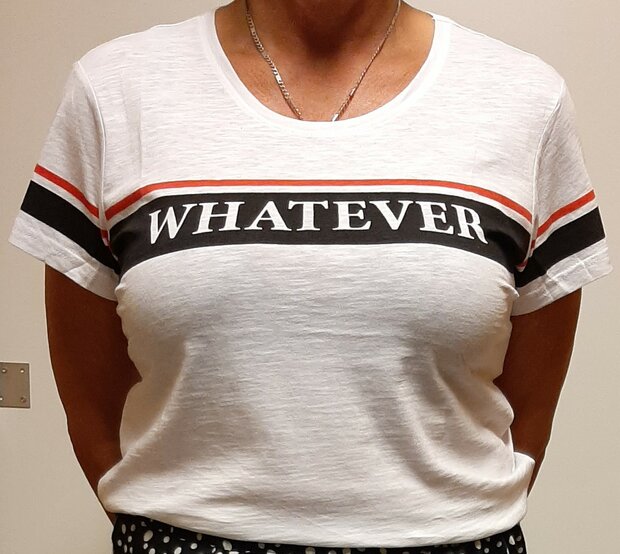 Tshirt Dames Wit