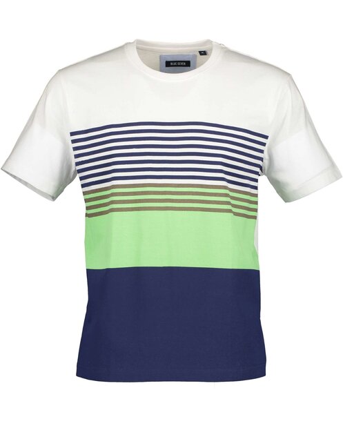 Blue Seven Heren Tshirt Wit