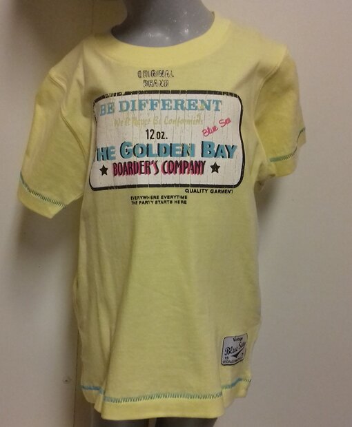Tshirt Jongens Geel