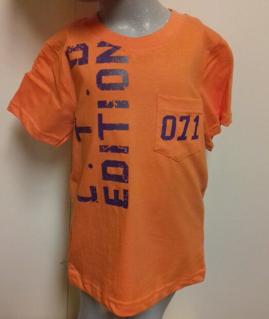 Tshirt Jongens Oranje