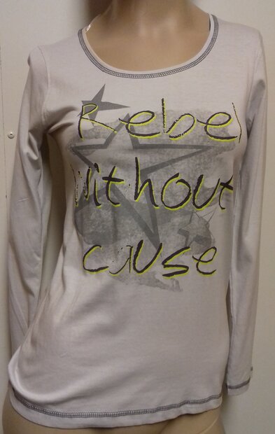 Blue Seven Shirt Dames Grijs