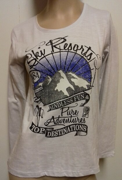 Blue Seven Shirt Dames Grijs