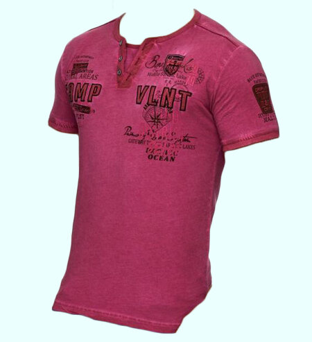 Tshirt Heren Fuchsia, maat S/M