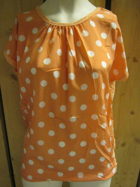 Blouse Dames Oranje, maat M