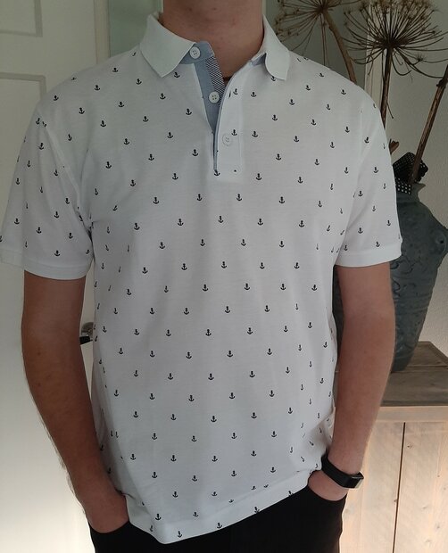 Polo Tshirt Heren Wit