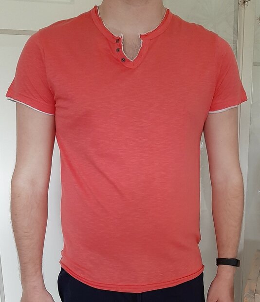 CBK Tshirt Heren Fel Roze