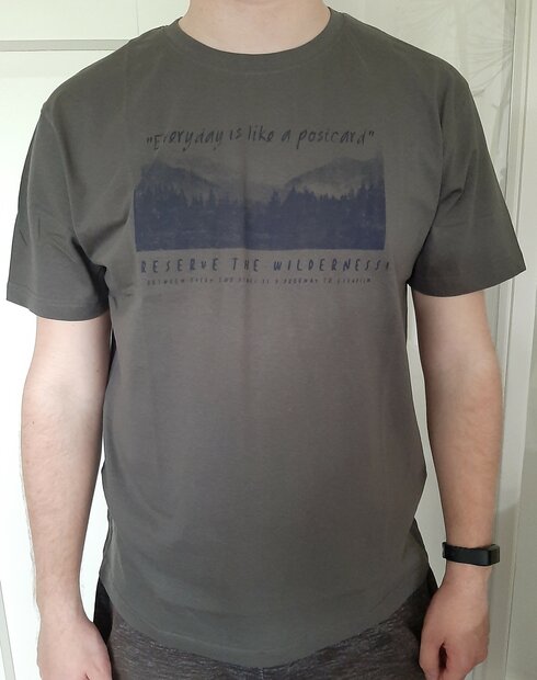 Blue Seven Tshirt Heren Donkergroen