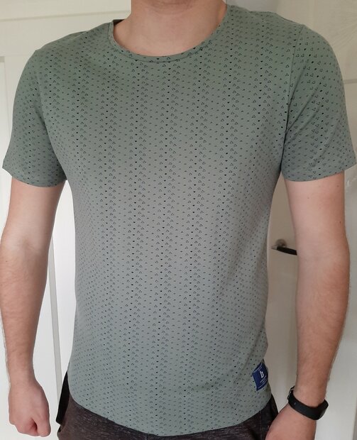 Brams Paris Tshirt Heren Groen, maat L