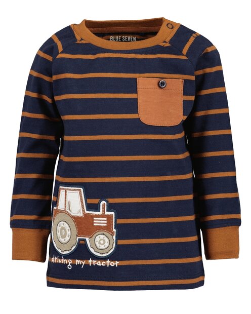 BLUE SEVEN Shirt Jongens Donkerblauw